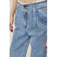 high waist wide leg jeans
